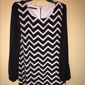 Black and White Dress